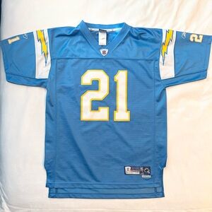 Reebok LaDainian Tomlinson 21 San Diego Chargers STITCHED Jersey XXL Long Youth